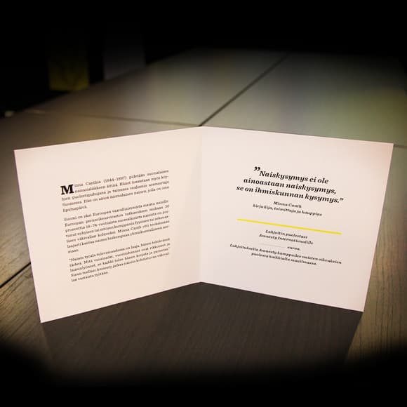 Minna Canth -aineeton lahja - Image 3